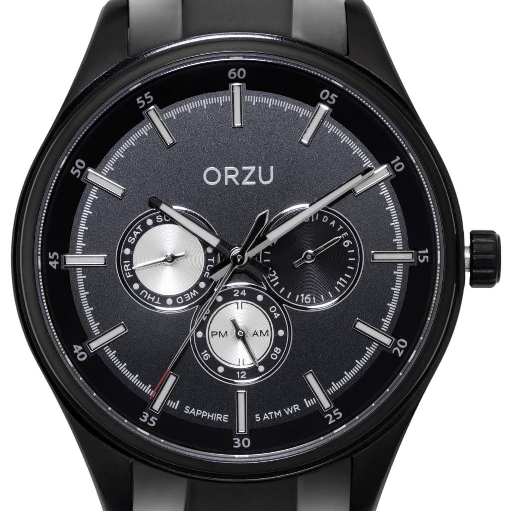 Multifunction Dial Men'S Watch - Mm40051 | Stainless Steel Case & Solid Band | Sapphire Glass | Band Watch For Men : MM40053
