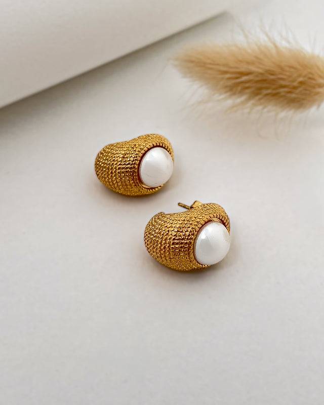 Pearl Nest Elegance Earring : E-P-24-0