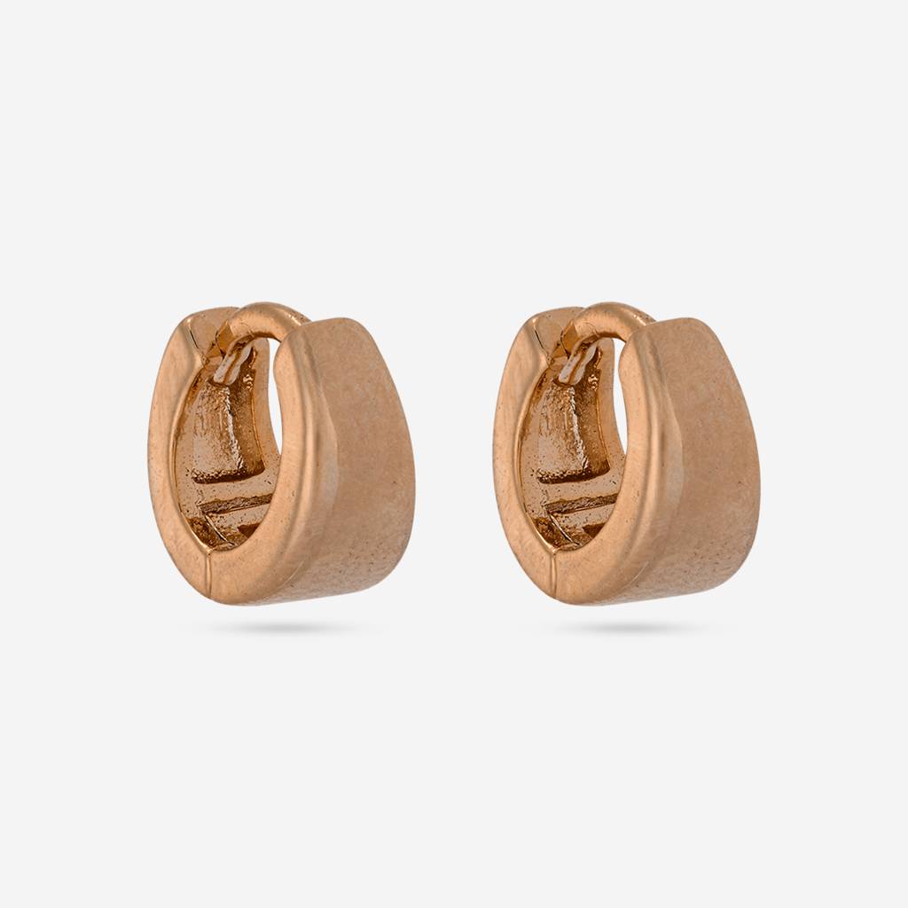 Rose Gold - Plated Casual Wear Trendy Earring - 439378 : 439378