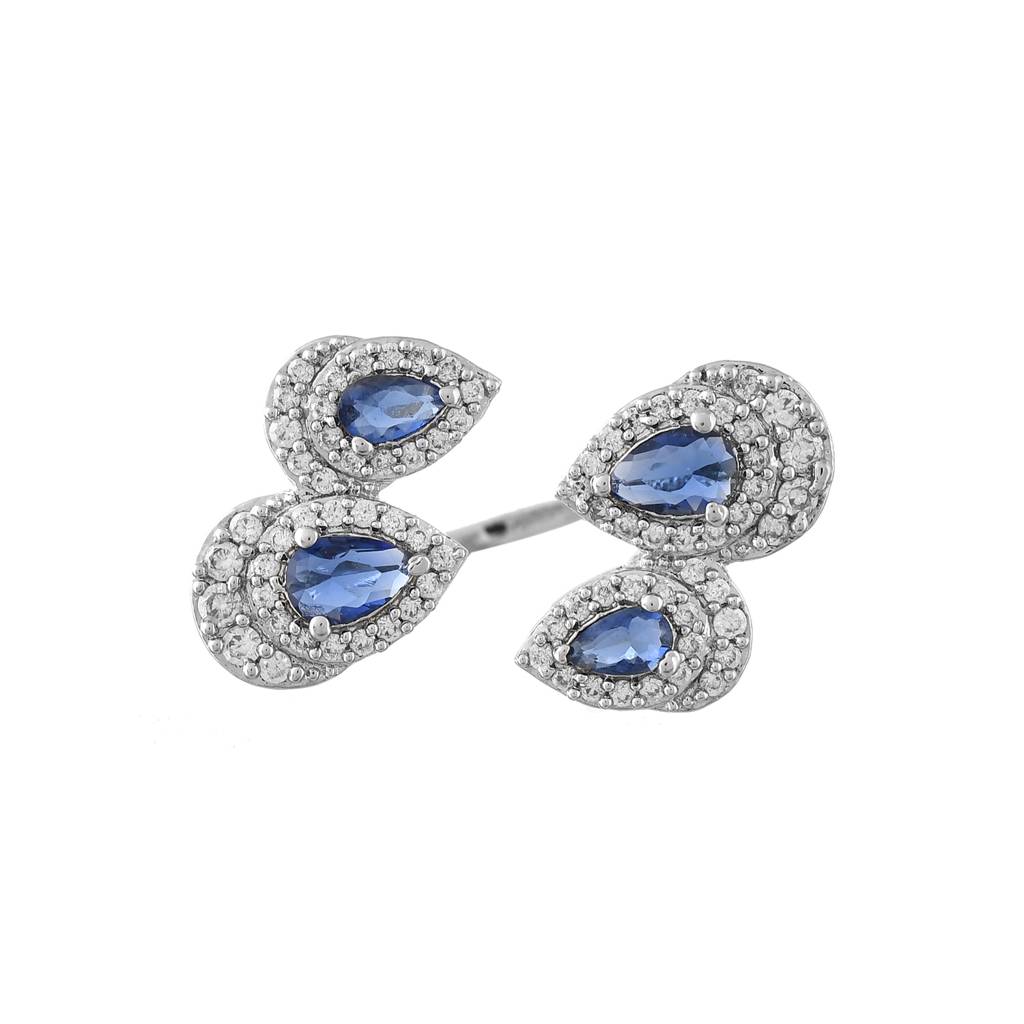 Royal Romance Elsa Front Open Ring : 8905124551471