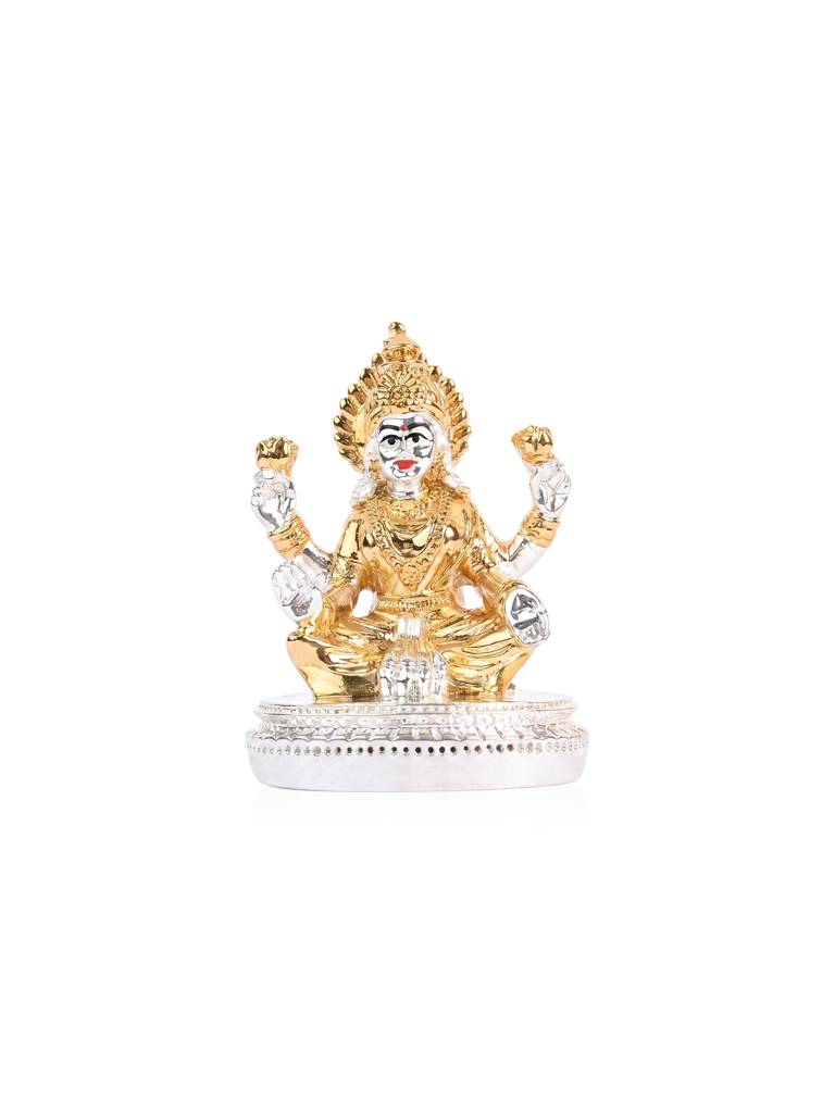 24K Gold Plated Lakshmi Idol : HTGFT473