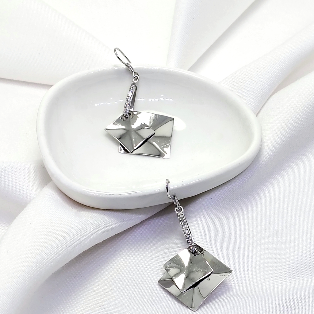 Modern Classic 925 Silver Earring : LER-120017