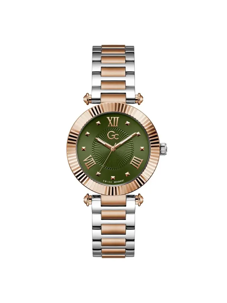 GC Prodigy Lady 34 Mm Green Dial Women Analog Watch Z38001L9Mf