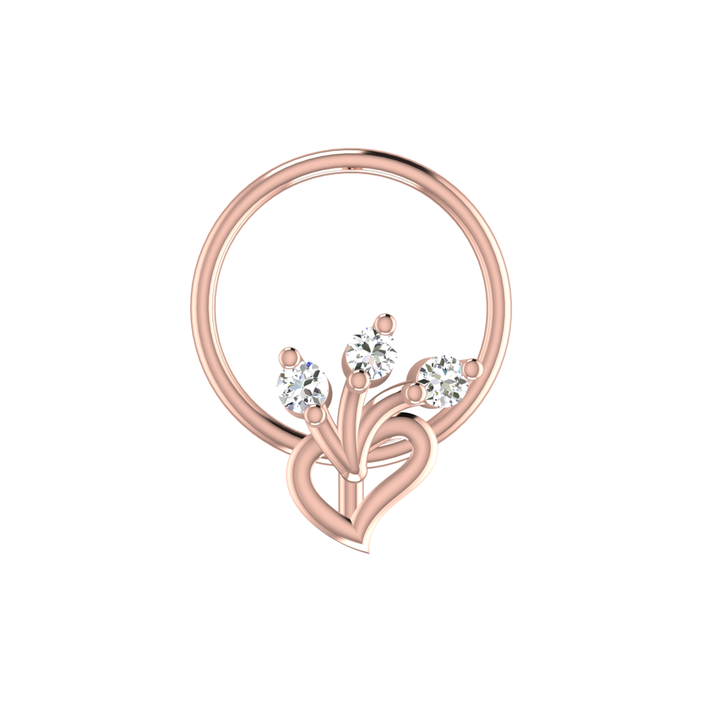 Avsar 9K Bis Hallmarked | Nosepin For Women/Girls |  Avno293 : AVNO293PC