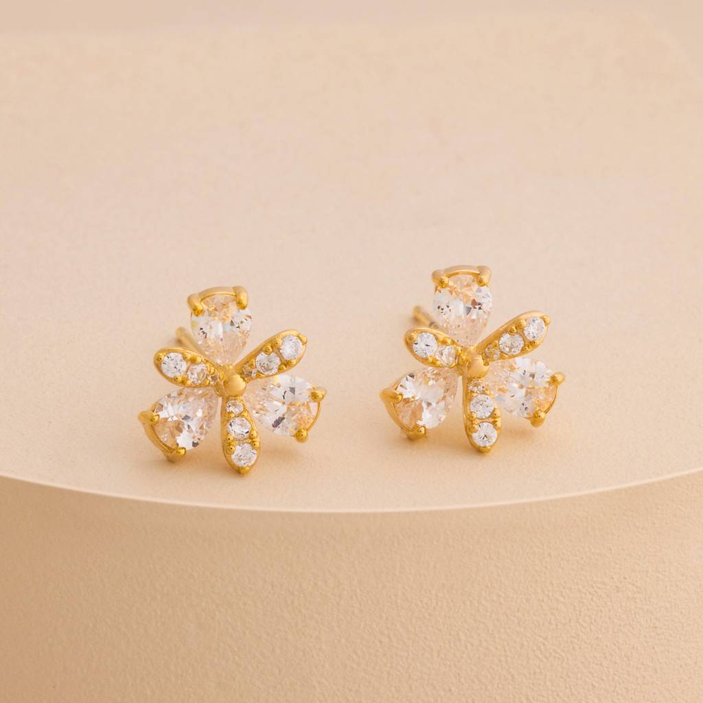 Office Wear Silver Earring - 465595 : 465595