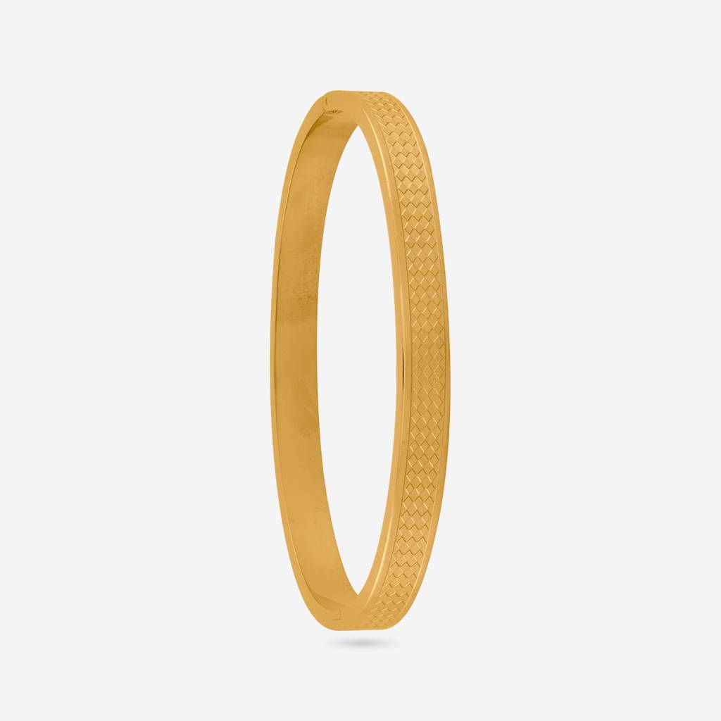 Gold - Plated Casual Wear Trendy Kada - 471632 : 471632