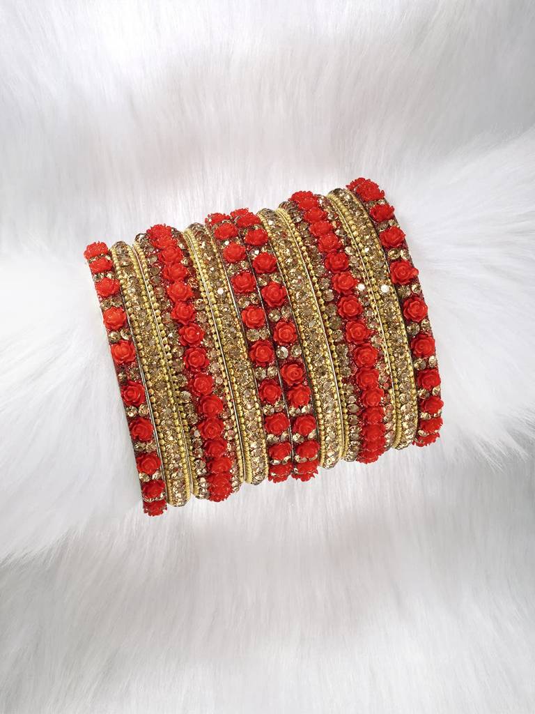 Ethnic Bangles Chuda Set Traditional Jewellery For Women : PF51B35R