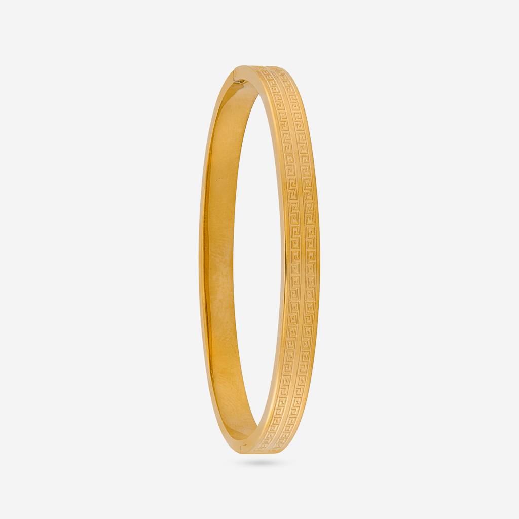 Gold - Plated Casual Wear Trendy Kada - 471630 : 471630