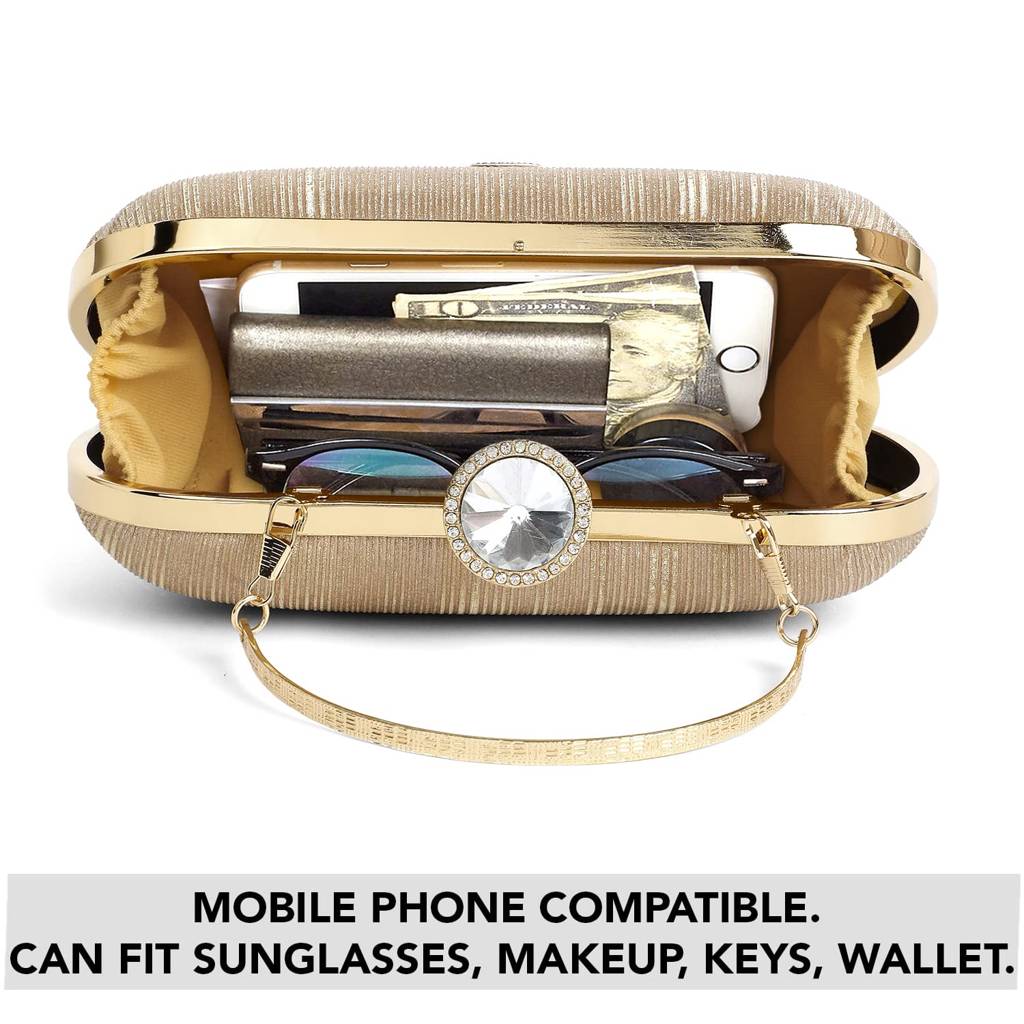 Clutch Purses For Women Handmade Evening Sling Handbag Stylish Bridal Fashion Clutch Bag For Girls (C116C) : C116C