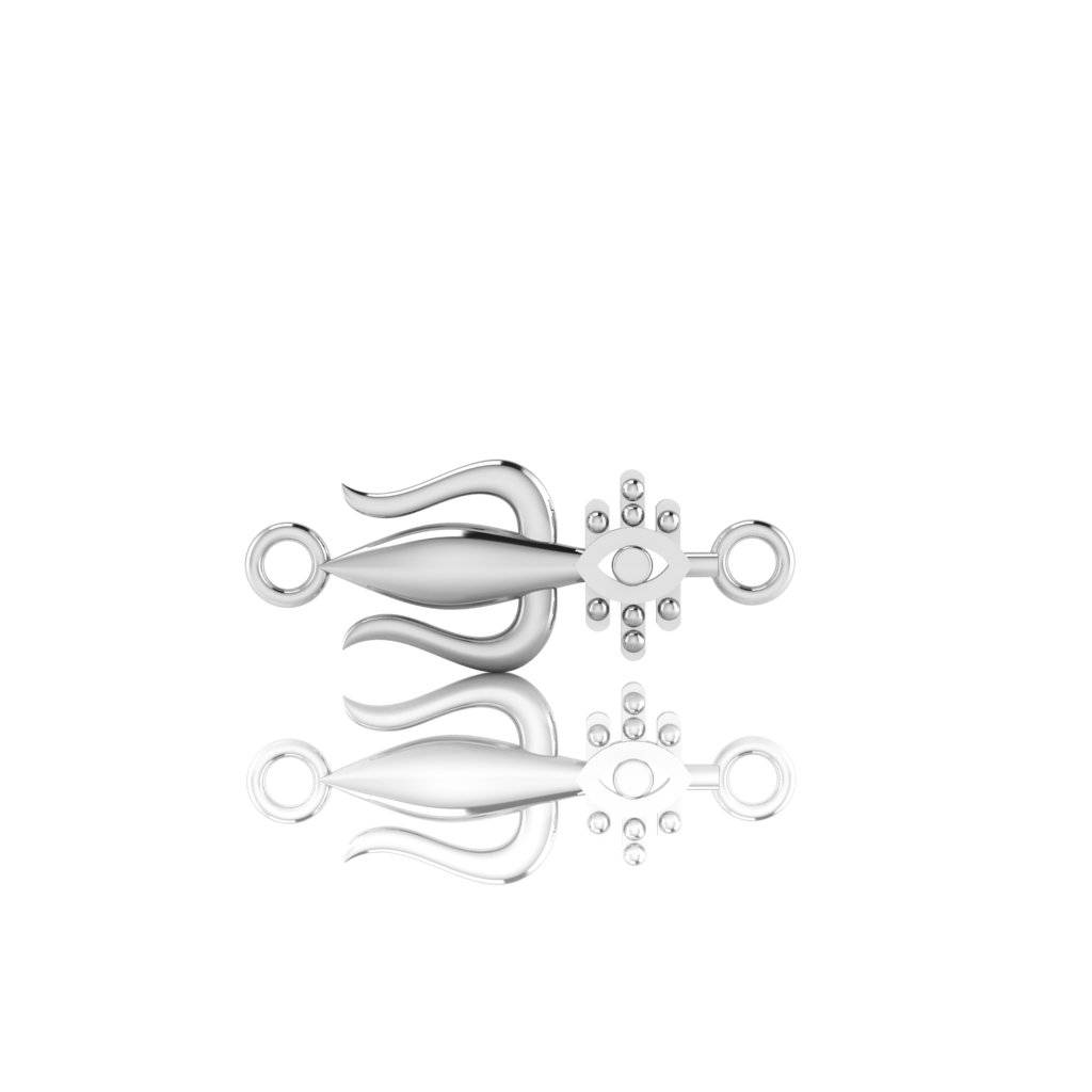 Shiv 925 Sterling Silver Rakhi For Brother : RB-0024