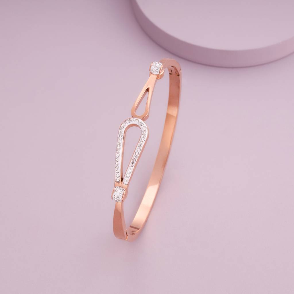 Gold - Plated Casual Wear Trendy Kada - 464286 : 464287