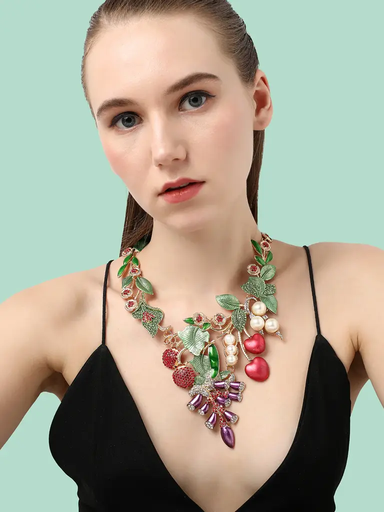 Claire-Women Trendy Designer Necklace : SOHNCK4302