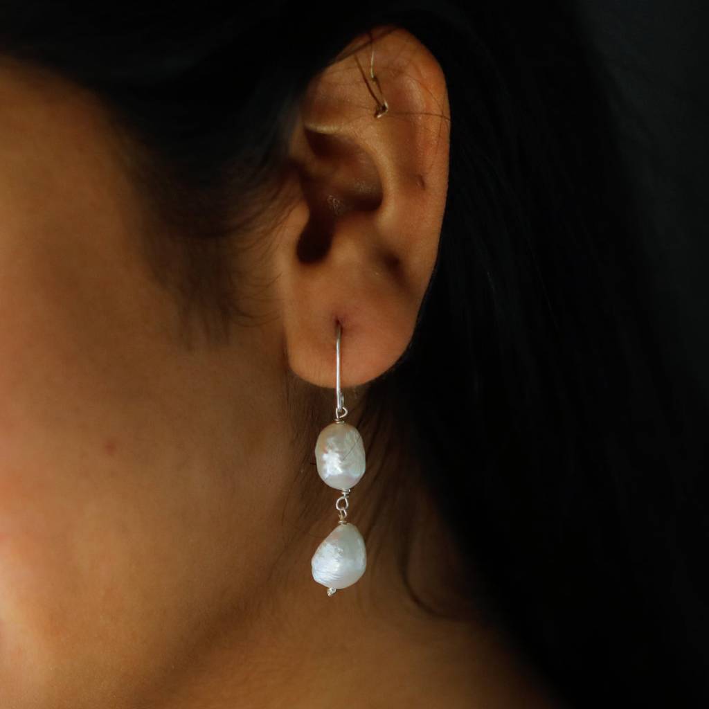 Fresh Water Pearls Earring : 14356887