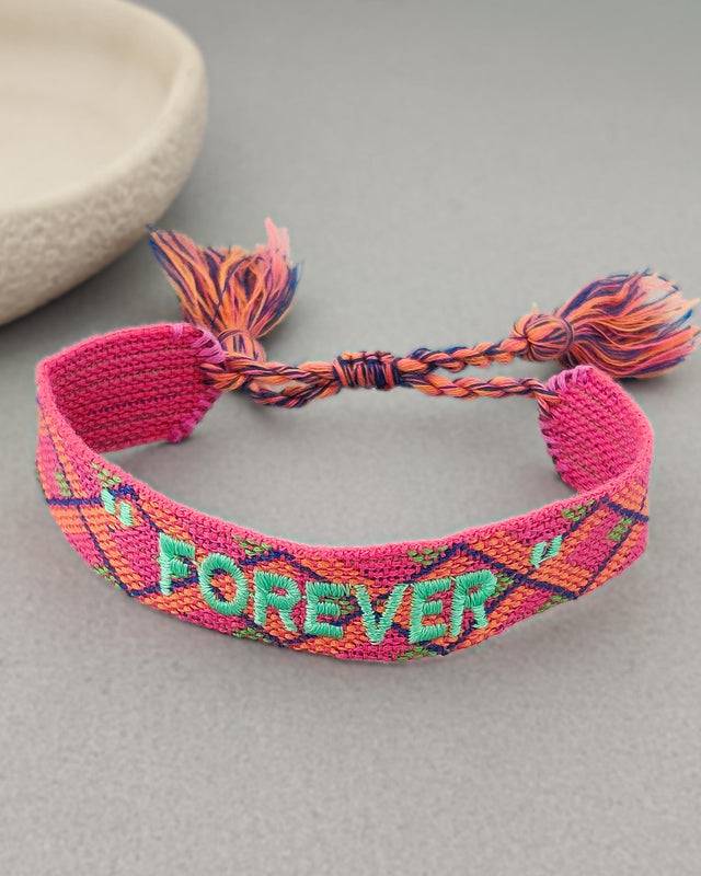 Forever Woven Thread Bracelet : B-TH-1-0