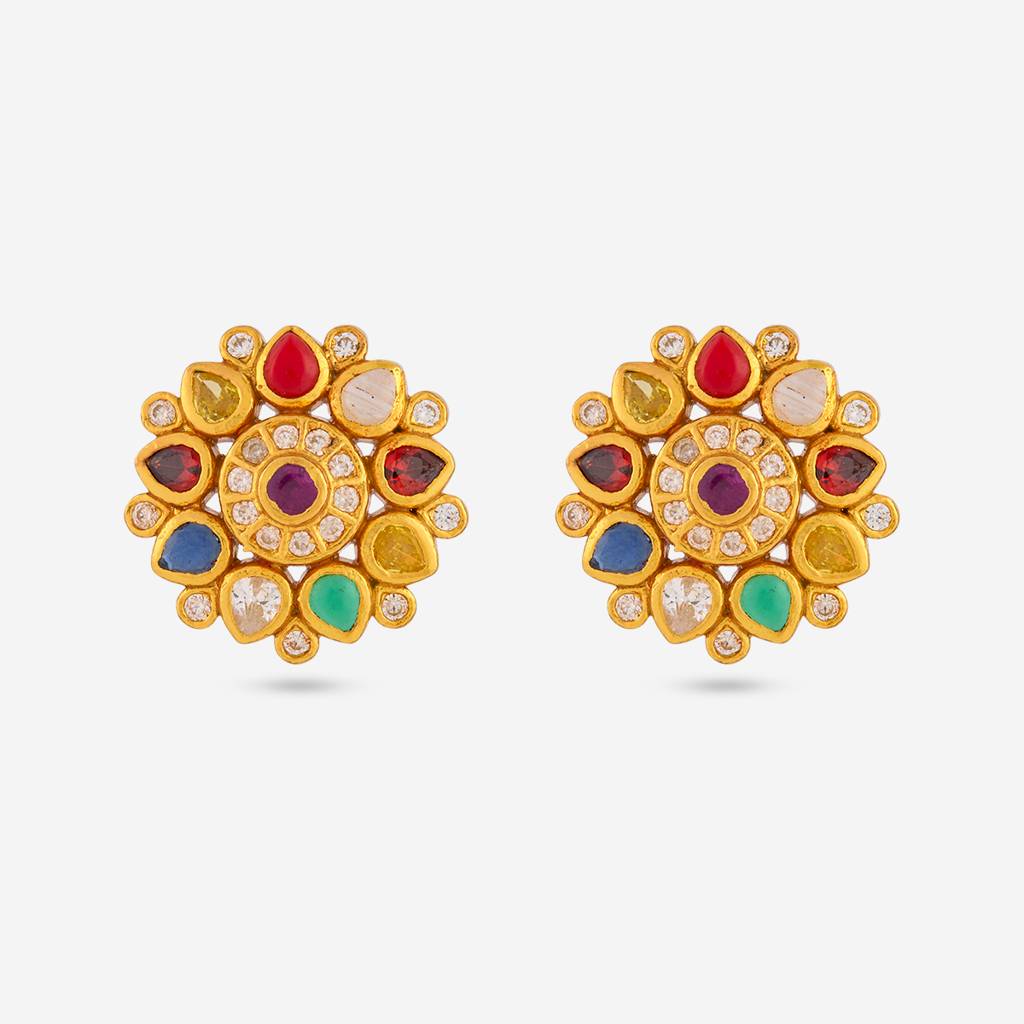 Plated Casual Wear Temple Earring - 467815 : 467815