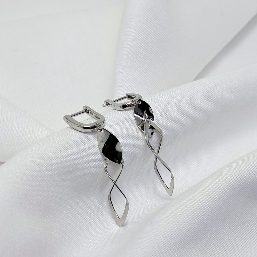 Silver Classic 925 Silver Earrings : LER-120018