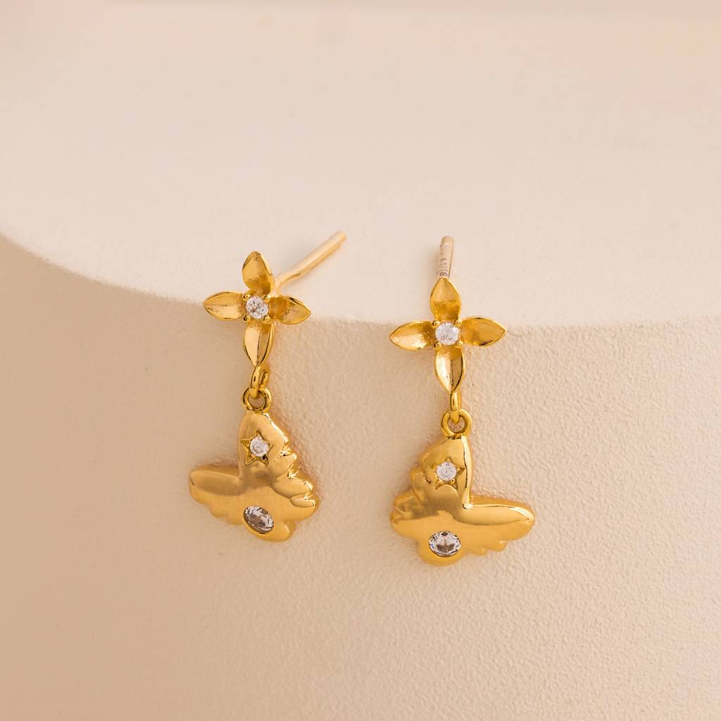 Office Wear Silver Earring - 465716 : 465716