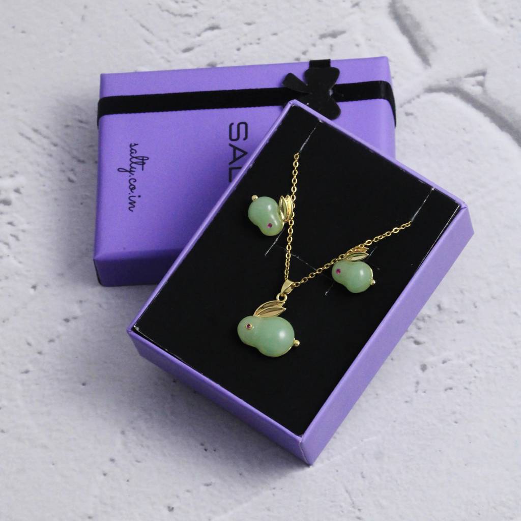 Coney Earrings And Necklace Set : EN21505