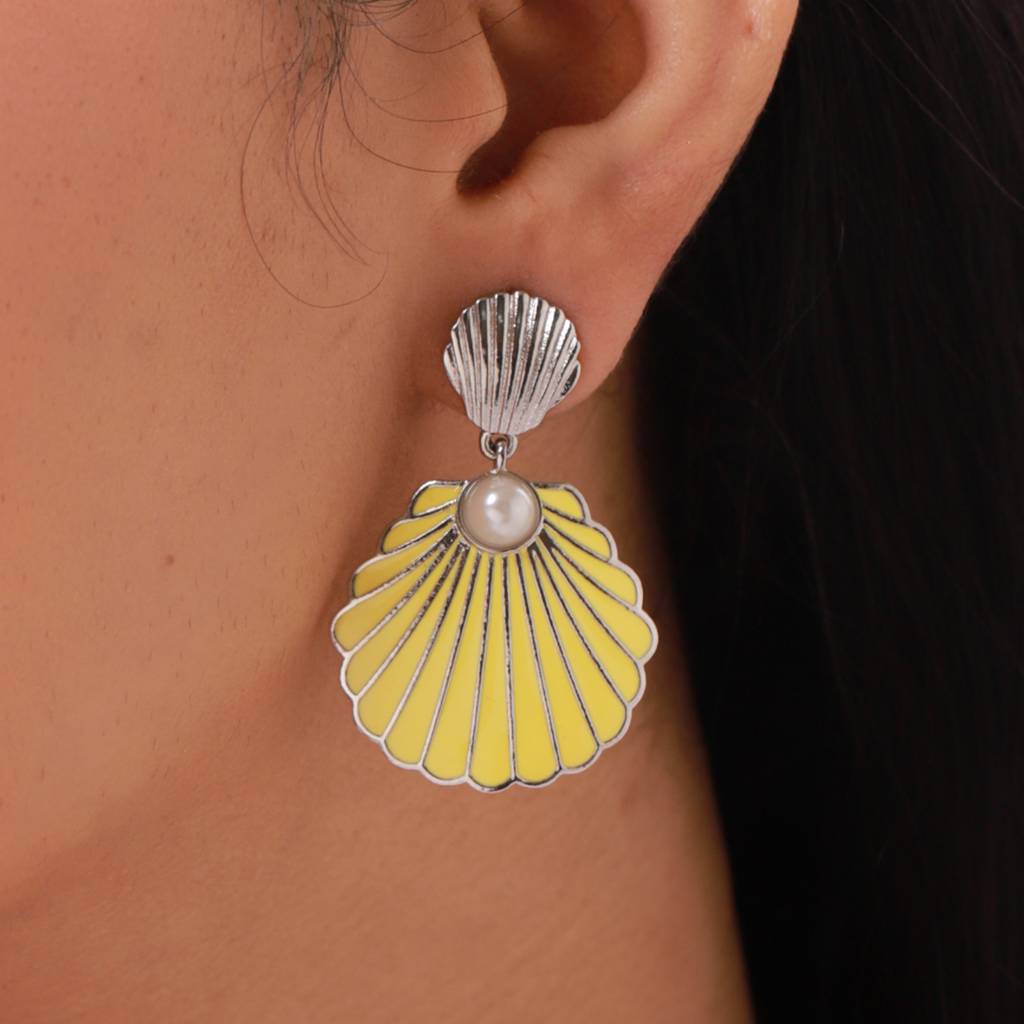 Fractals In Nature Coral Labyrinth Drop Earrings : 8905124580426