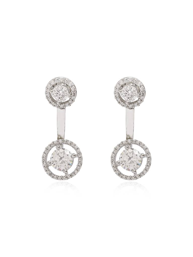 Convertible Crystal Ear Jackets : YI24A0922E