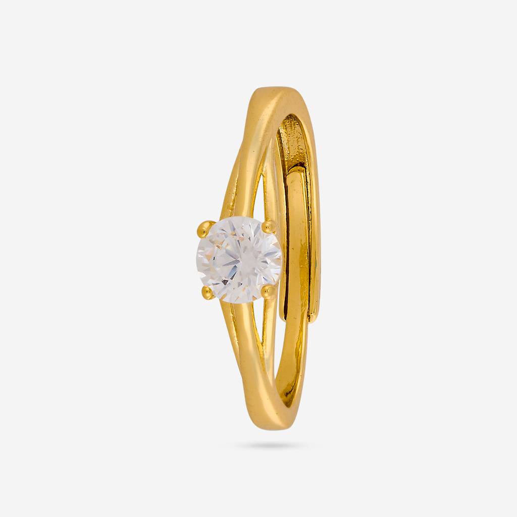 Plated Casual Wear Trendy Zircon Finger Ring - 467153 : 467153