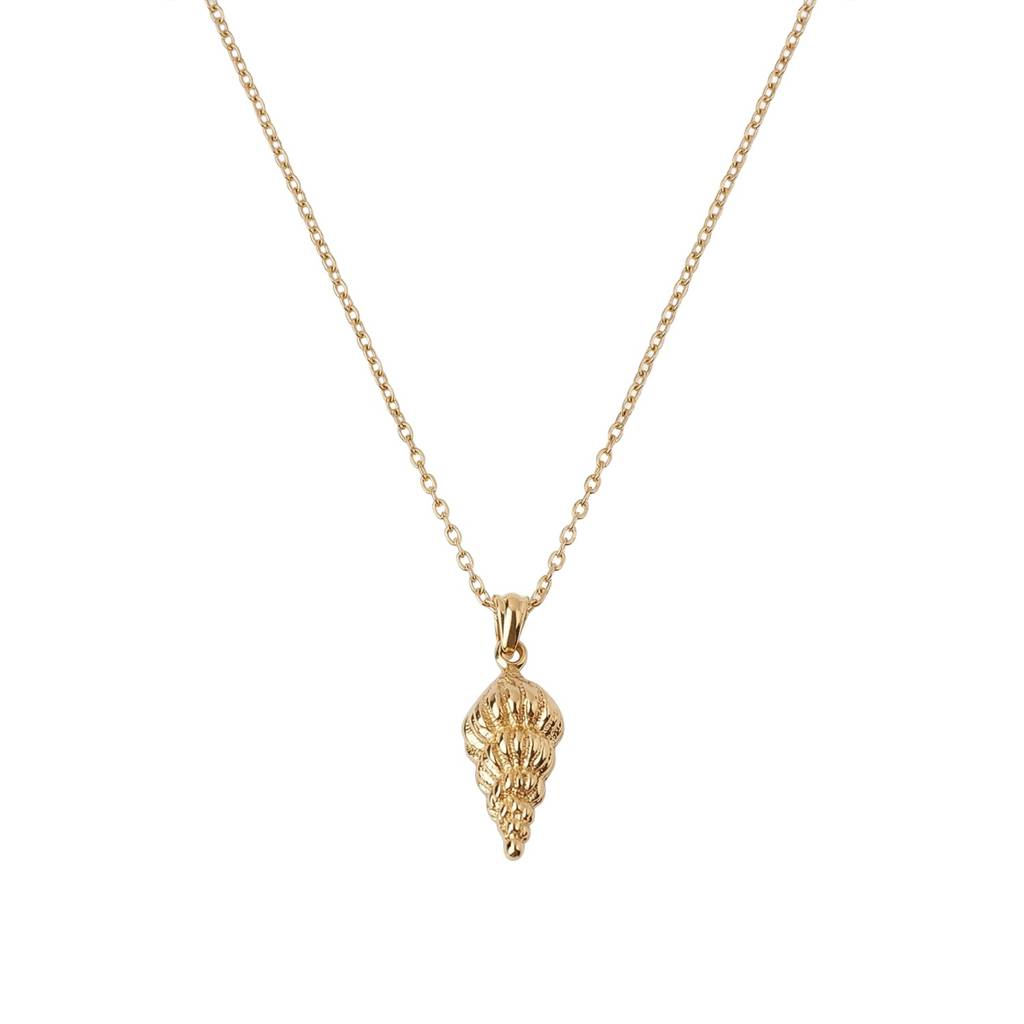 Chic Sea Treasure Pendant Necklace For Women - Waterproof & Anti-Tarnish : NK0755