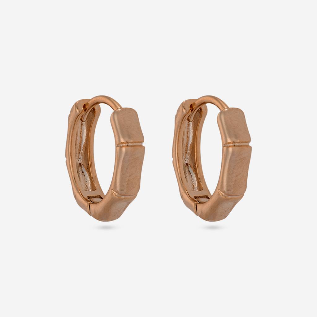 Rose Gold - Plated Casual Wear Trendy Earring - 468131 : 468131