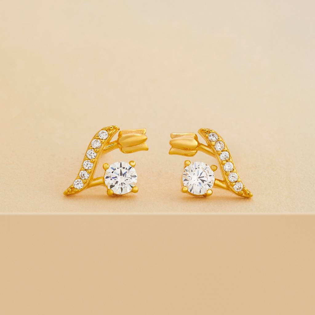 Office Wear Silver Earring - 465579 : 465579