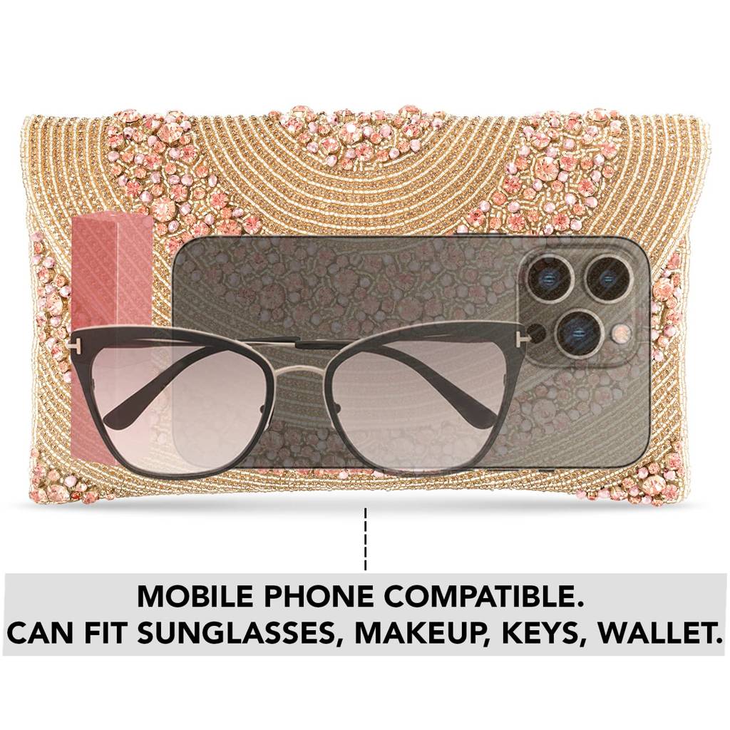 Clutch Purses For Women Handmade Evening Handbag Stylish Bridal Fashion Clutch Bag For Girls (C72Blg) : C72C