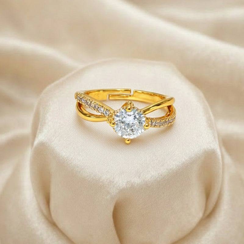 ladies gold dress rings Finger Ring Women's Rings Women's Jewellery Warren James backless femme fatale dress