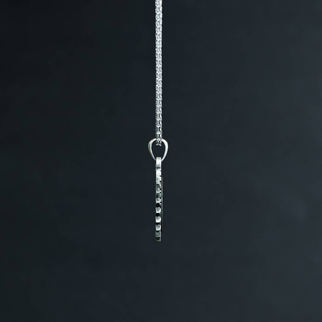 Shivji Coin Silver Pendant : ZV-PEN-COIN-032