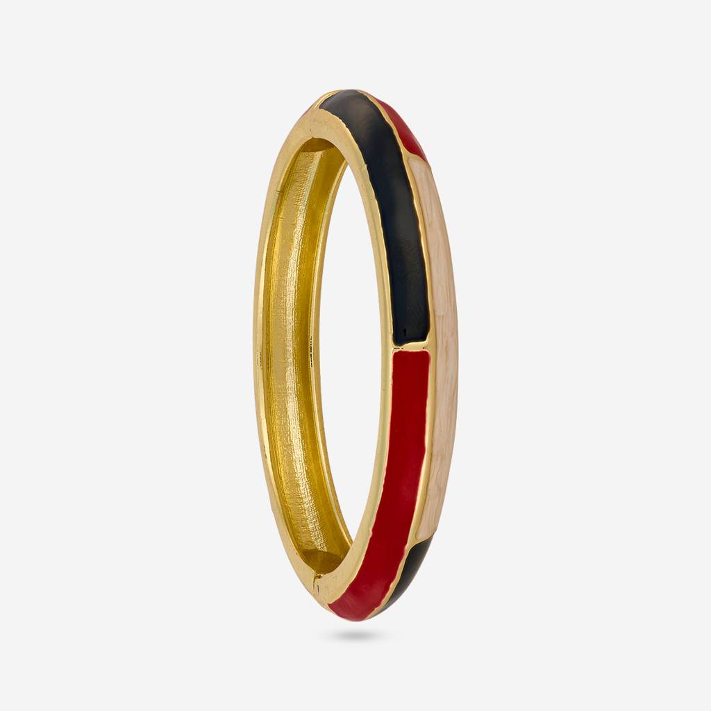 Red Gold - Plated Casual Wear Trendy Kada - 459298 : 459298