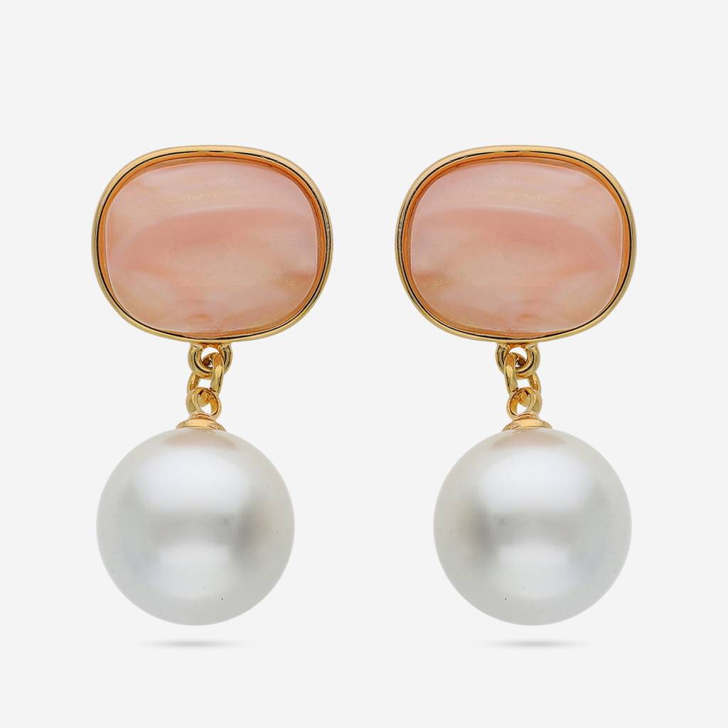 Gold - Plated Casual Wear Trendy Earring - 451033 : 451033