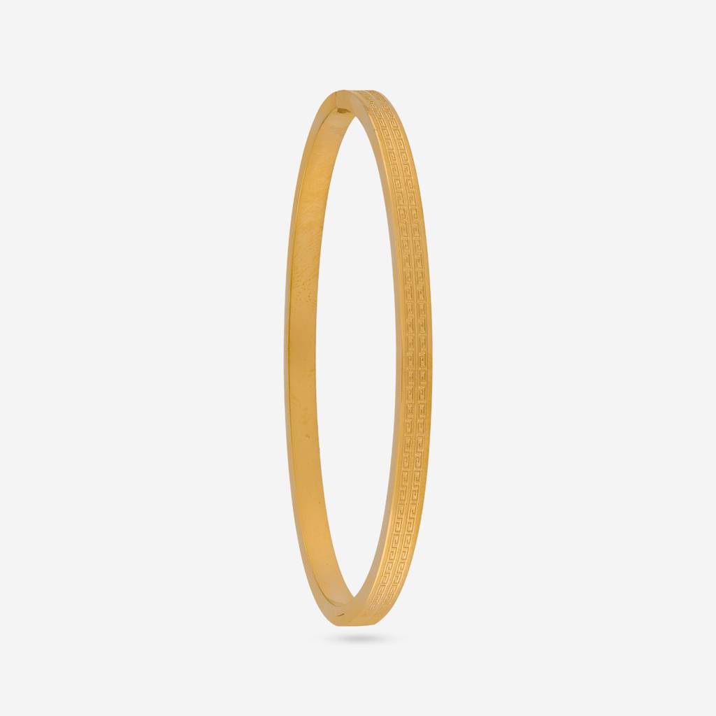 Gold - Plated Casual Wear Trendy Kada - 471634 : 471634
