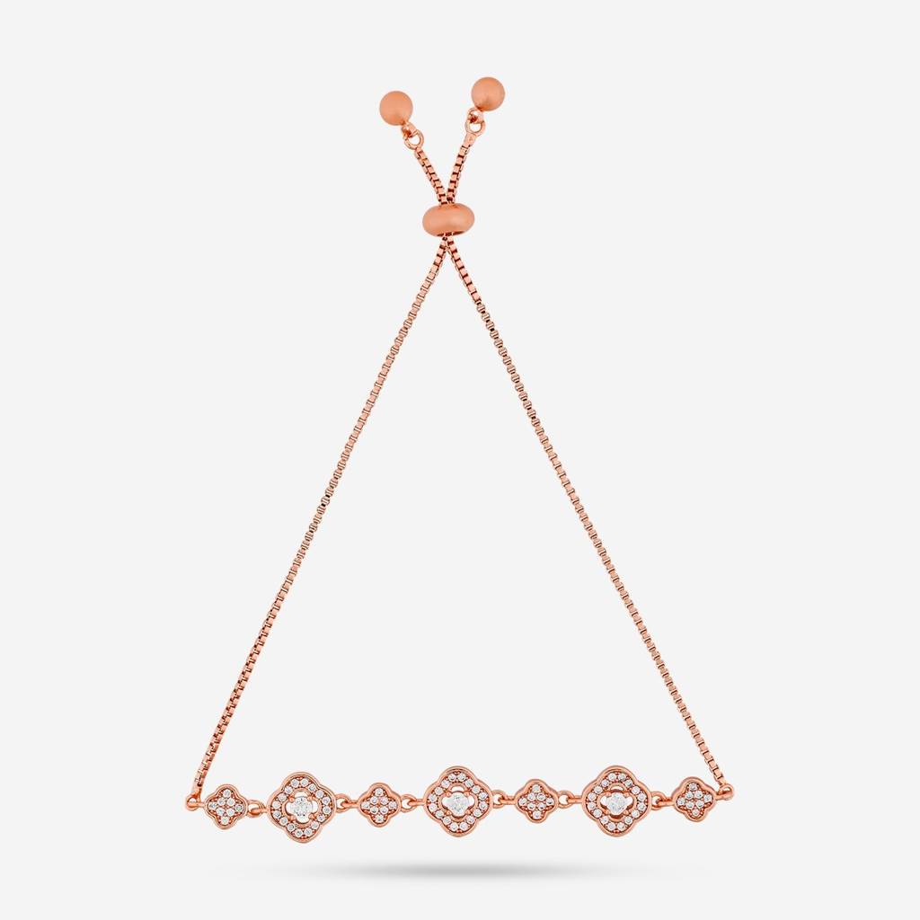 Party Wear Zircon Bracelet - 466942 : 466944