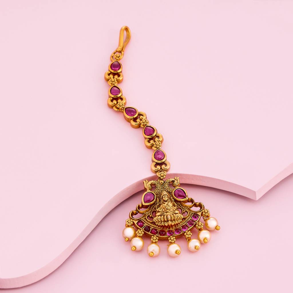 Plated Bridesmaid Antique Tikka - 453926 : 453925