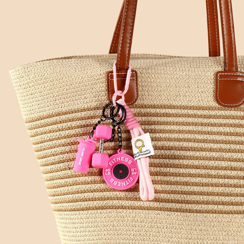 Mini Gym Buddy Bag Charm : C-BG-0096-PK