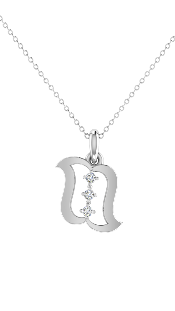 Avsar 9K Bis Hallmarked | Pendant For Women/Girls | Avp1121 : AVP1121WC