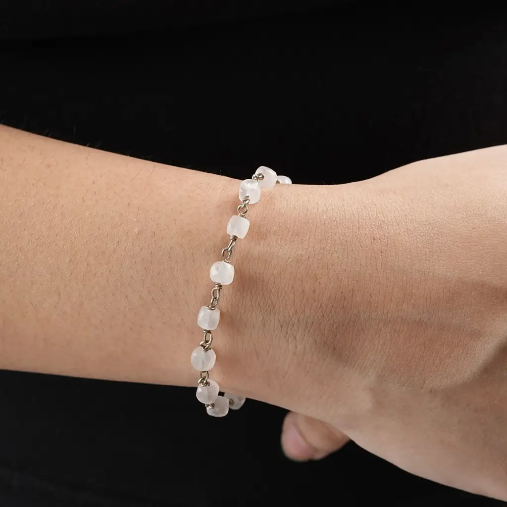 Rose Quartz Ganthan Bracelet : 71473303