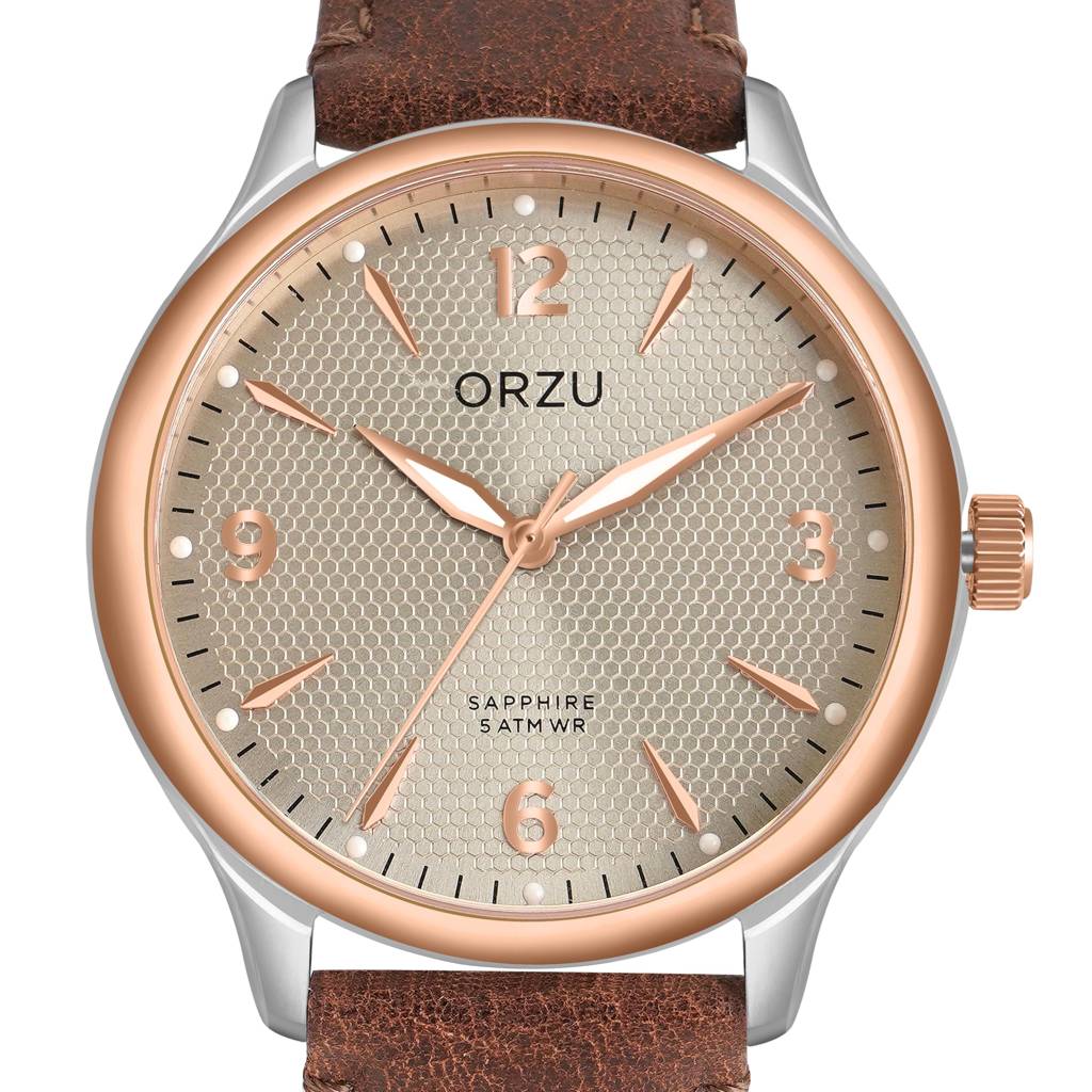 Analog Dial Men'S Watch - Ma10011 | Stainless Steel Case & Solid Band | Sapphire Glass | Band Watch For Men : MA10012