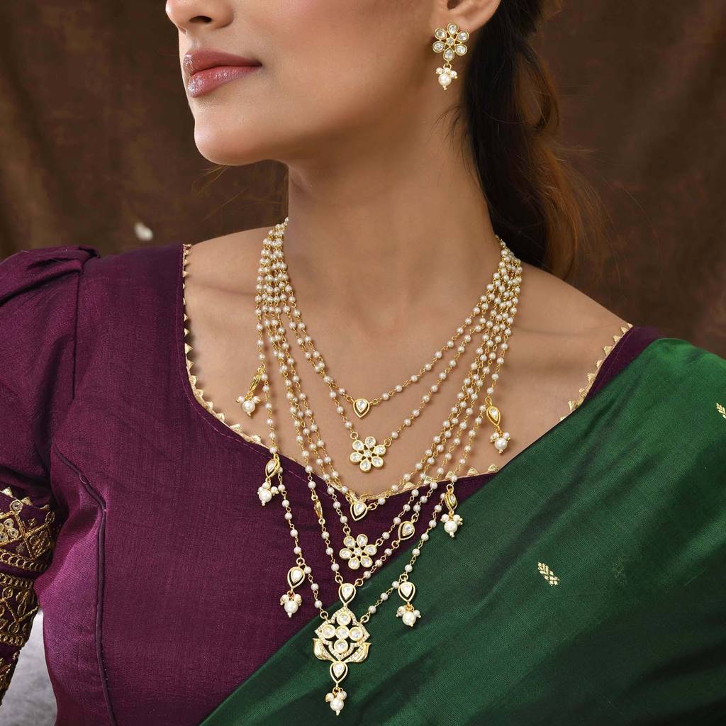 Panchhi Pakhee Rani Haar Necklace Set : 8905124549492