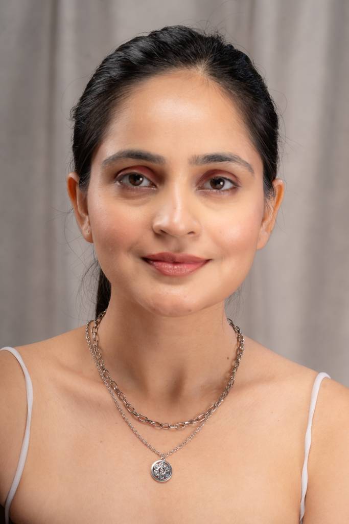 Anti-Tarnish 22Kt Gold-Plated Chakra Stackable Necklace : SN10011