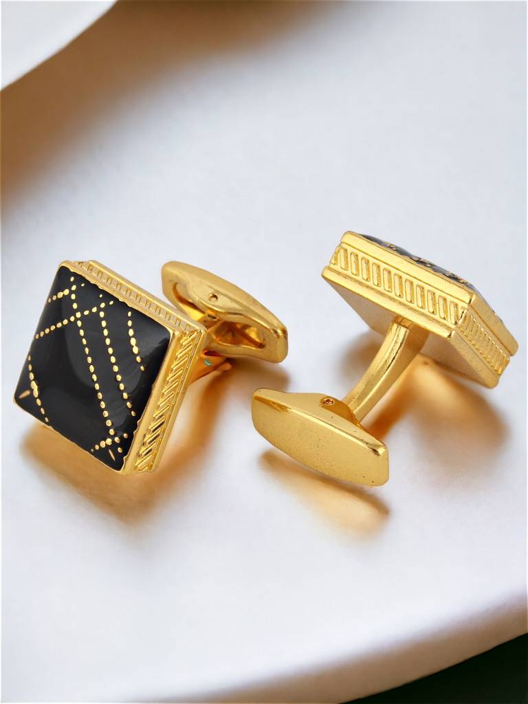 Men Jewellery Sleeve Button Cuff Shirt Button, Blazer Cufflinks Pair Set For Men : 290-CHC4-1077