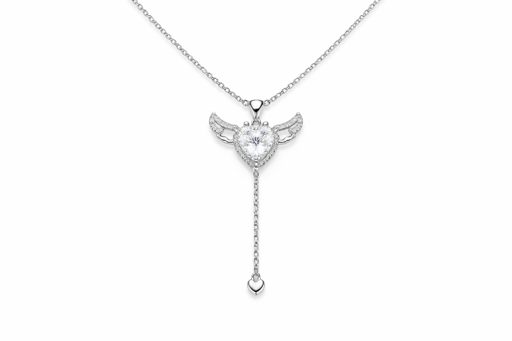 Celestial Crossroads Pendant – Silver & Gold Harmony : TRPRDJ0110Silver