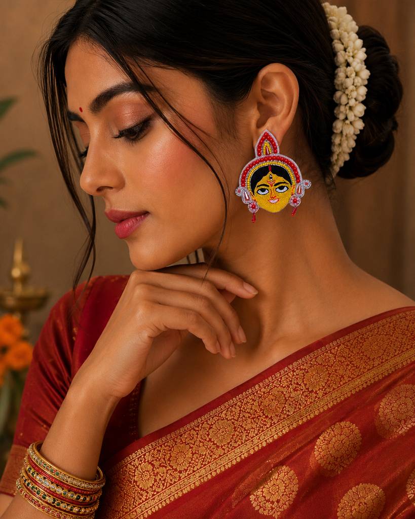 Joy Maa Durga Earrings : ER0133