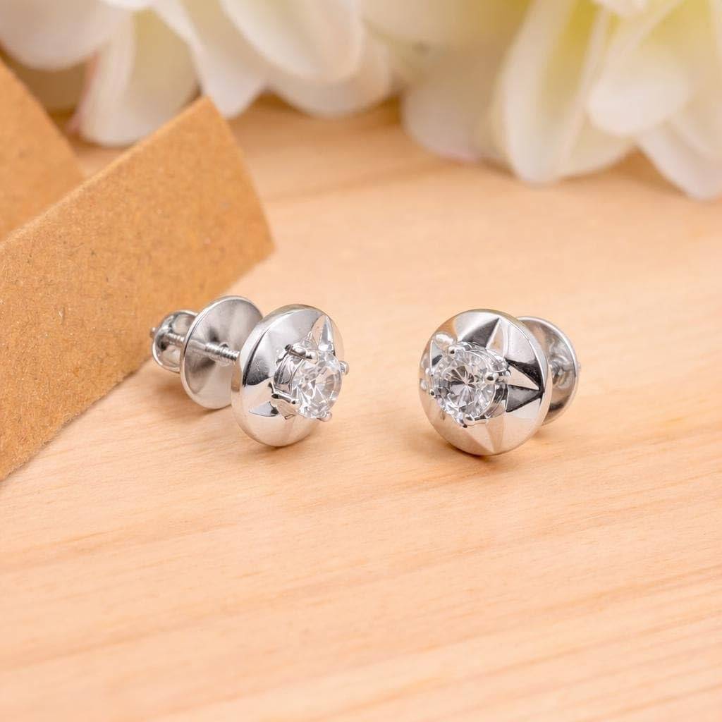 Austrian Crystal Disco Ball Earrings - 18K Gold Plated Sparkly Sphere Drop Earrings For Women
