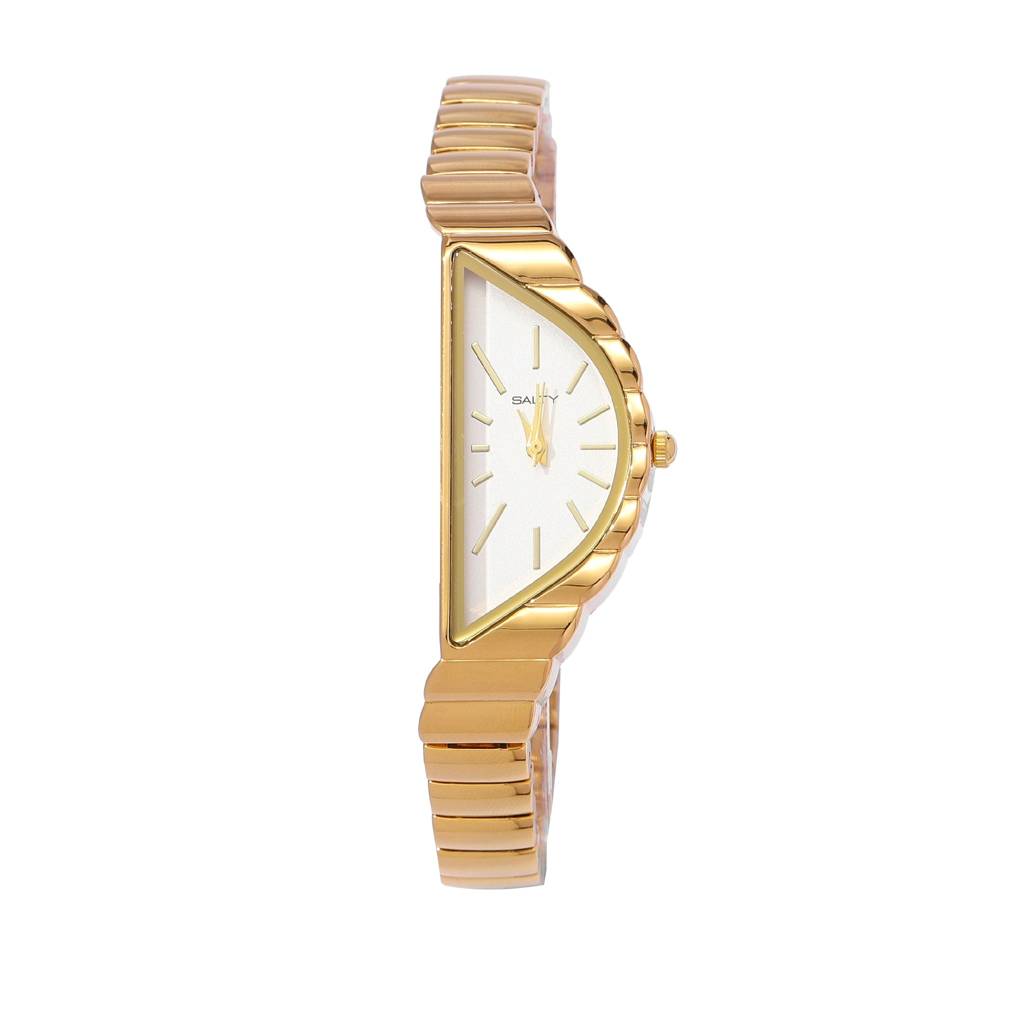 Golden Arc Elegance Watch : WT-S-0039-G-WH