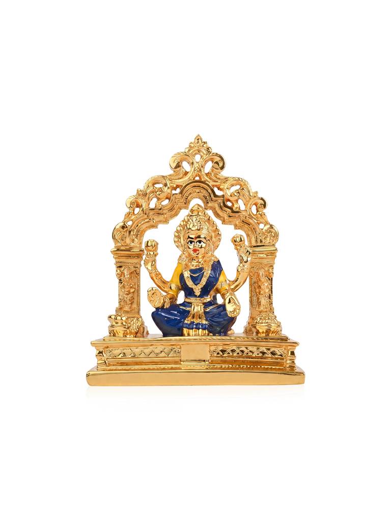 24K Gold Plated Lakshmi Arch Figurine : HLGFT465