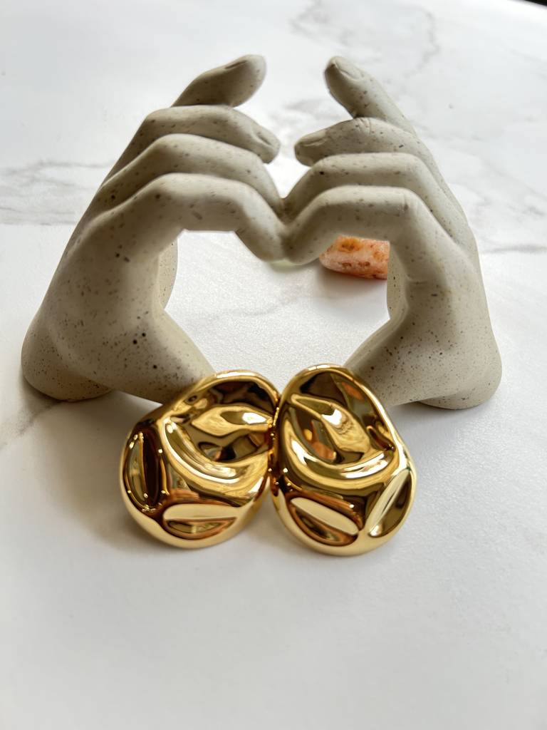 Bella Earrings - Waterproof, 18K Gold Plated : SS_EARRINGS_BELLA_GOLD