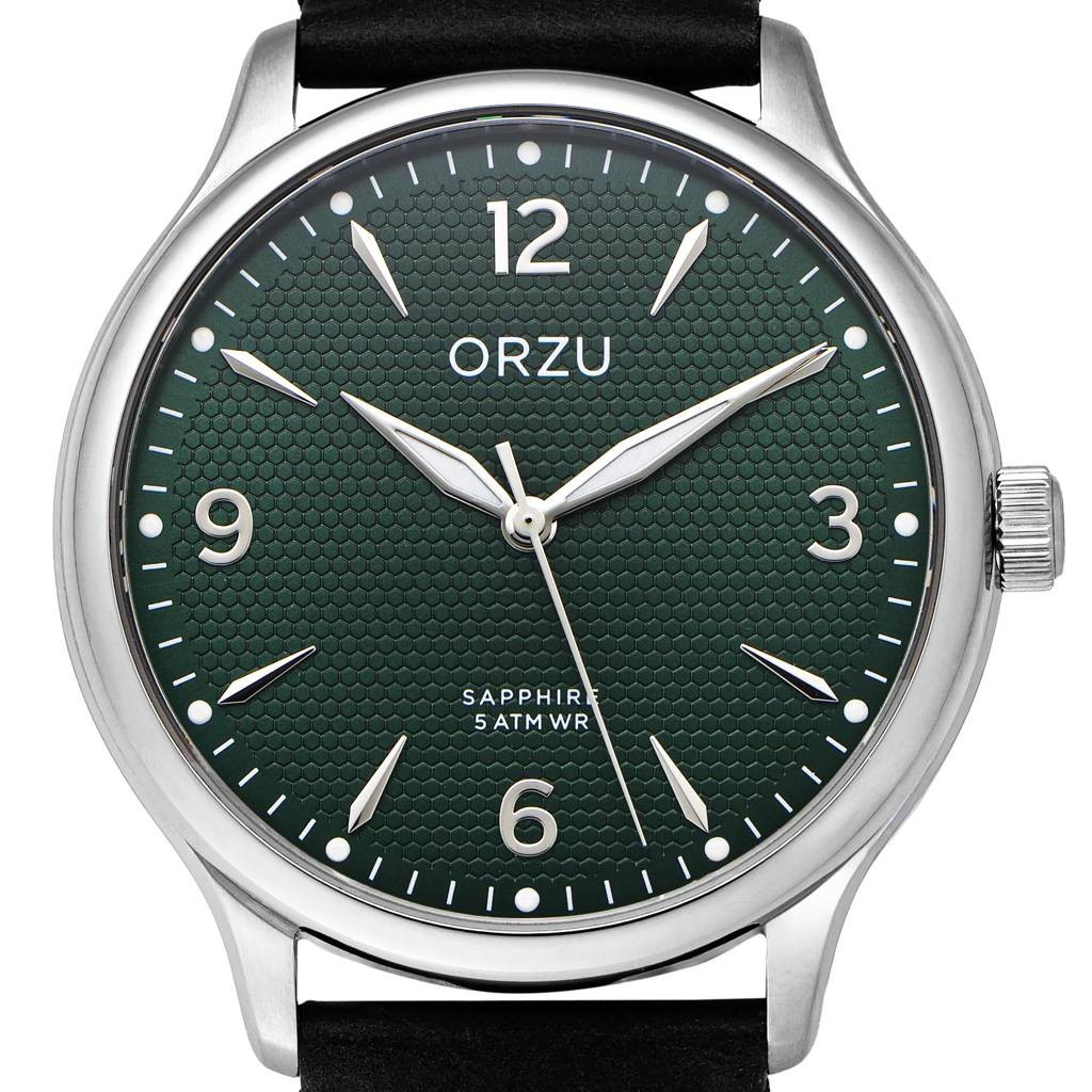 Analog Dial Men'S Watch - Ma10011 | Stainless Steel Case & Solid Band | Sapphire Glass | Band Watch For Men : MA10011